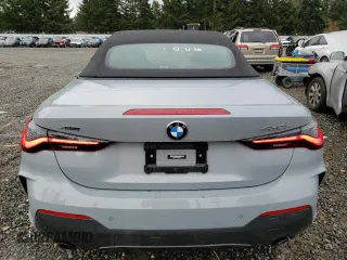 2023 BMW 4 Series 430i xDrive with VIN WBA43AT04PCM26175, listed as a Copart auction lot 42683904 with 5,616 mi miles and . Bid and sale history available at DreamBid. Image 6.