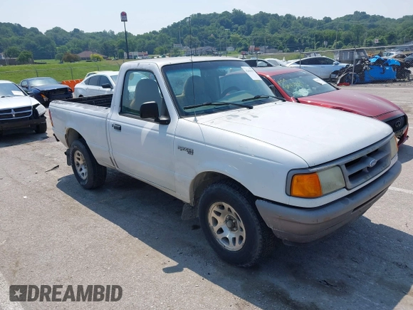 1996 Ford Ranger XL with VIN 1FTCR10A2TUC69535, listed as a IAAI auction lot 42454127 with 97,479 mi miles and . Bid and sale history available at DreamBid. Image 1.