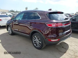 2019 Lincoln MKC Select with VIN 5LMCJ2C95KUL22363, listed as a IAAI auction lot 42245861 with 34,316 mi miles and . Bid and sale history available at DreamBid. Image 3.