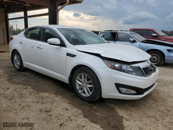 2013 Kia Optima LX with VIN 5XXGM4A74DG181744, listed as a Copart auction lot 51662345 with 167,836 mi miles and Salvage Title. Bid and sale history available at carsss.com. Image 4.