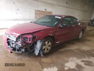 2006 Chevrolet Monte Carlo LT 3.5L with VIN 2G1WM16K769413912, listed as a Copart auction lot 61442645 with 144,058 mi miles and Clean title. Bid and sale history available at DreamBid. Image 1.
