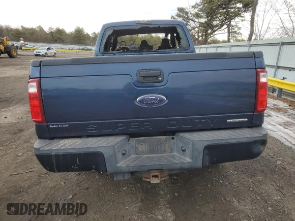 2015 Ford Super Duty F-250 SRW Lariat with VIN 1FT7W2B62FEB25202, listed as a Copart auction lot 41829805 with Not Provided miles and Salvage Title. Bid and sale history available at carsss.com. Image 6.