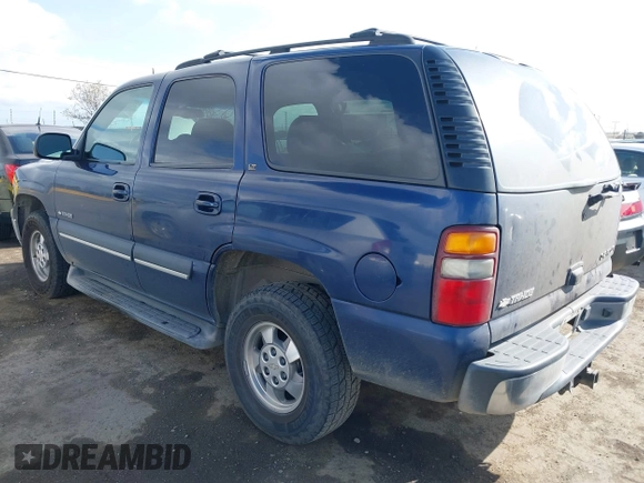 2002 Chevrolet Tahoe LS with VIN 1GNEK13T32J252373, listed as a IAAI auction lot 41927910 with 167,438 mi miles and . Bid and sale history available at DreamBid. Image 3.