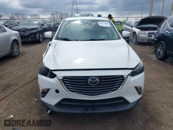 2016 Mazda CX-3 Grand Touring with VIN JM1DKFD73G0129737, listed as a IAAI auction lot 41875808 with 120,547 mi miles. Bid and sale history available at carsss.com. Image 13.