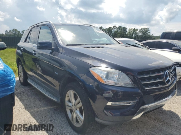 2012 Mercedes-Benz M 350 with VIN 4JGDA5HBXCA053168, listed as a Copart auction lot 57846505 with 93,793 mi miles and Salvage title. Bid and sale history available at DreamBid. Image 4.