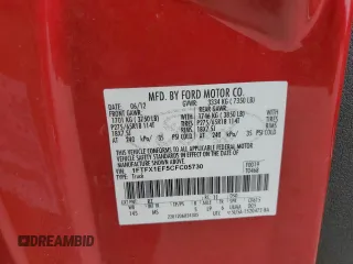 2012 Ford F-150 XL with VIN 1FTFX1EF5CFC05730, listed as a Copart auction lot 64610735 with 133,166 mi miles and Clean title. Bid and sale history available at DreamBid. Image 12.