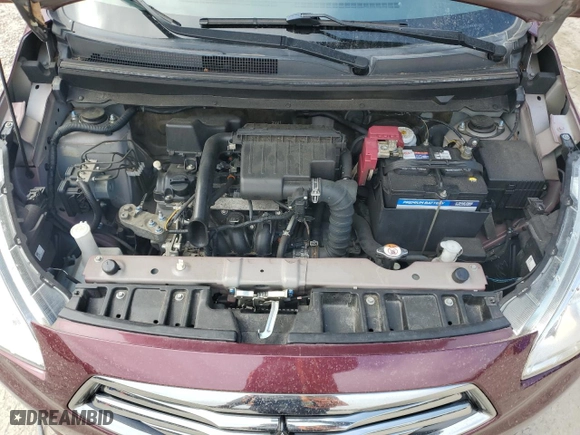 2019 Mitsubishi Mirage G4 ES with VIN ML32F3FJ5KHF11609, listed as a Copart auction lot 49205405 with 23,459 mi miles and Salvage Title. Bid and sale history available at carsss.com. Image 13.