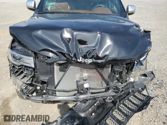 2020 Jeep Grand Cherokee Summit с VIN 1C4RJFJG7LC417296, выставлен на аукционе Copart как лот 51608355 с пробегом 42 485 миль миль и Списание • Salvage title. История ставок и продаж доступна на DreamBid. Изображение 13.