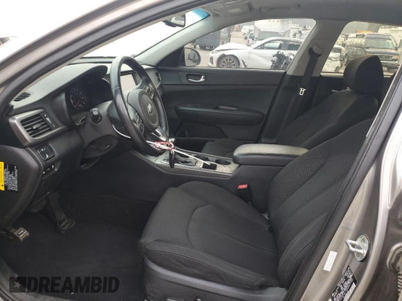 2016 Kia Optima LX Turbo with VIN 5XXGT4L15GG037782, listed as a Copart auction lot 43381115 with 109,015 mi miles and Salvage Title. Bid and sale history available at carsss.com. Image 7.
