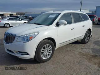 2014 Buick Enclave Convenience with VIN 5GAKRAKDXEJ140211, listed as a IAAI auction lot 41345568 with 123,121 mi miles. Bid and sale history available at carsss.com. Image 2.