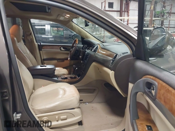 2012 Buick Enclave Leather with VIN 5GAKVCED4CJ223097, listed as a IAAI auction lot 42053378 with 125,036 mi miles and . Bid and sale history available at carsss.com. Image 5.