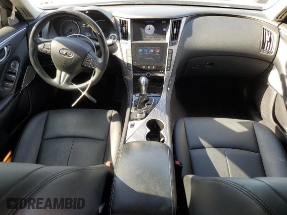 2017 Infiniti Q50 Premium with VIN JN1EV7AP3HM735316, listed as a Copart auction lot 58159225 with 80,793 mi miles and Salvage title. Bid and sale history available at DreamBid. Image 8.