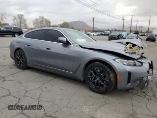 2024 BMW i4 eDrive35 z VIN WBY43AW07RFS38250, wystawiony jako Copart lot #44953225 z przebiegiem 11 567 mil mil oraz Szkoda całkowita • Salvage title. Historia ofert i sprzedaży dostępna na DreamBid. Obrazek 4.