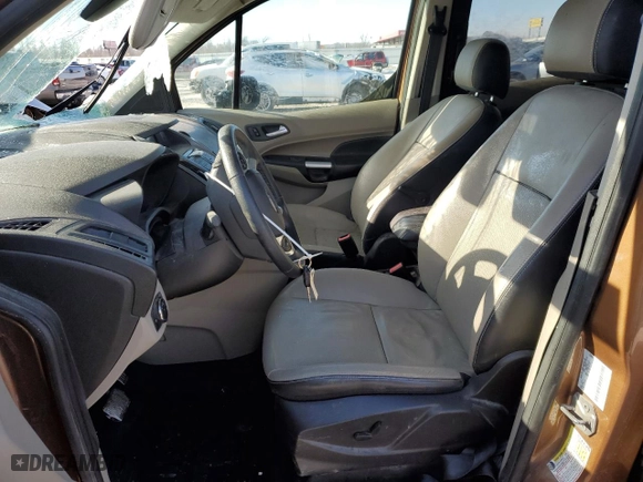 2014 Ford Transit Connect Wagon XLT with VIN NM0GS9F75E1136270, listed as a Copart auction lot 89352875 with 177,039 mi miles and Salvage Title. Bid and sale history available at carsss.com. Image 7.