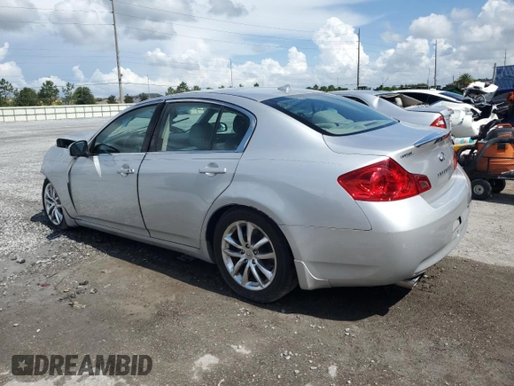 2008 Infiniti G35 Journey with VIN JNKBV61E78M211545, listed as a Copart auction lot 61828845 with Not provided miles and Salvage title. Bid and sale history available at DreamBid. Image 2.
