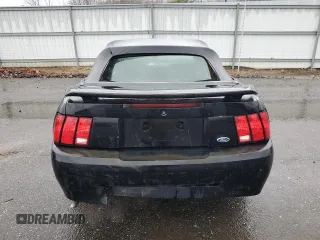 2001 Ford Mustang Deluxe with VIN 1FAFP44411F207916, listed as a Copart auction lot 50349915 with 142,609 mi miles and Salvage Title. Bid and sale history available at carsss.com. Image 6.