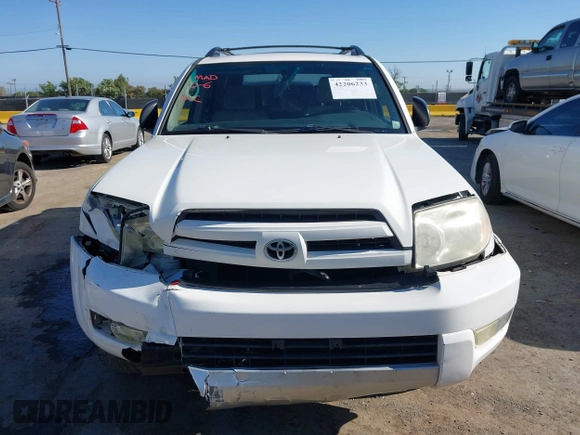 2004 Toyota 4Runner SR5 with VIN JTEBU14R340037122, listed as a IAAI auction lot 42206233 with 177,090 mi miles and . Bid and sale history available at DreamBid. Image 12.
