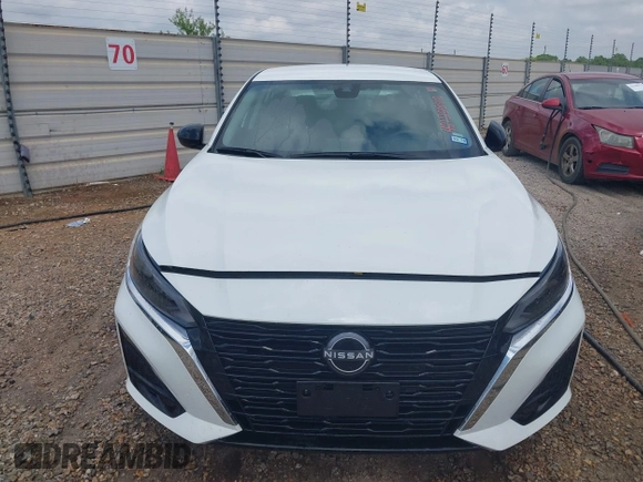 2025 Nissan Altima SV with VIN 1N4BL4DV4SN313741, listed as a IAAI auction lot 42120842 with 17,106 mi miles. Bid and sale history available at carsss.com. Image 12.