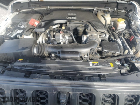 2021 Jeep Wrangler Unlimited Rubicon with VIN 1C4JJXFG1MW849460, listed as a Copart auction lot 45307515 with 54,517 mi miles and Salvage title. Bid and sale history available at DreamBid. Image 12.