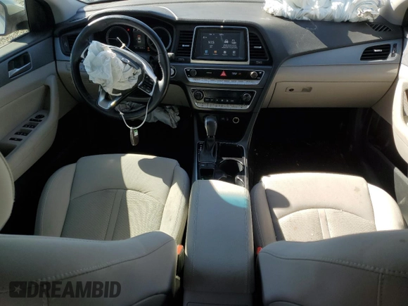 2019 Hyundai Sonata SEL with VIN 5NPE34AF4KH749655, listed as a Copart auction lot 47893025 with 101,091 mi miles and Salvage Title. Bid and sale history available at DreamBid. Image 8.