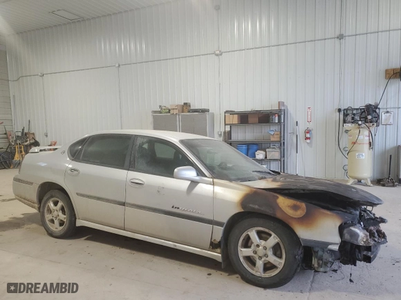 2003 Chevrolet Impala LS with VIN 2G1WH52K839206555, listed as a Copart auction lot 49326245 with 0 mi miles and Salvage Title. Bid and sale history available at carsss.com. Image 4.