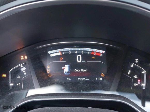 2019 Honda CR-V Touring with VIN 7FARW1H92KE014019, listed as a IAAI auction lot 41691555 with 32,635 mi miles. Bid and sale history available at carsss.com. Image 7.