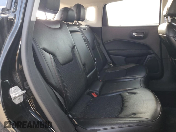 2020 Jeep Compass Trailhawk with VIN 3C4NJDDBXLT196297, listed as a Copart auction lot 87486584 with 108,766 mi miles and Salvage Title. Bid and sale history available at carsss.com. Image 12.