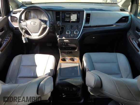 2015 Toyota Sienna Limited with VIN 5TDDK3DCXFS098042, listed as a Copart auction lot 48187255 with 74,509 mi miles and Salvage Title. Bid and sale history available at DreamBid. Image 8.