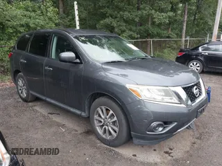 2014 Nissan Pathfinder Platinum with VIN 5N1AR2MNXEC618679, listed as a IAAI auction lot 42641920 with 169,263 mi miles and . Bid and sale history available at DreamBid. Image 1.
