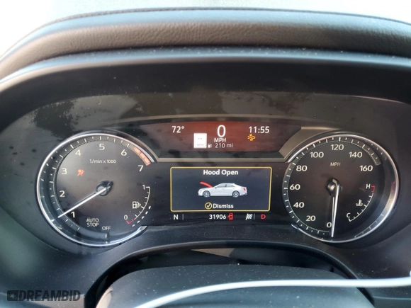 2022 Cadillac CT4 Sport with VIN 1G6DC5RK5N0134149, listed as a Copart auction lot 43377755 with 31,906 mi miles and Salvage Title. Bid and sale history available at carsss.com. Image 9.