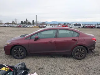 2013 Honda Civic EX with VIN 19XFB2F83DE216130, listed as a IAAI auction lot 41368242 with 105,019 mi miles and . Bid and sale history available at DreamBid. Image 14.