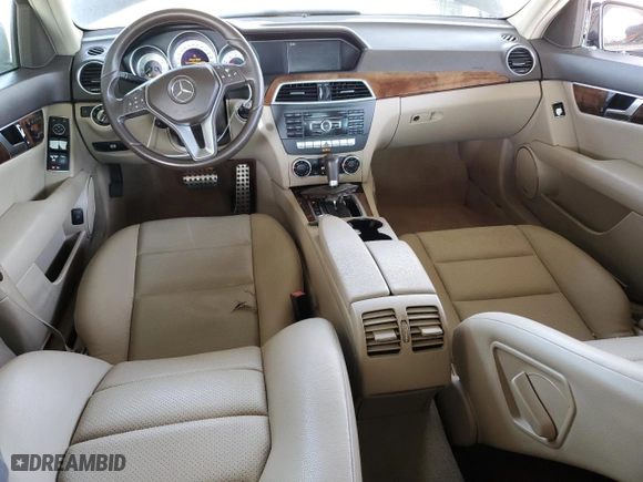 2012 Mercedes-Benz C-Class C 250 Sport with VIN WDDGF4HBXCA630588, listed as a Copart auction lot 48444495 with 95,187 mi miles and Clean Title. Bid and sale history available at carsss.com. Image 8.