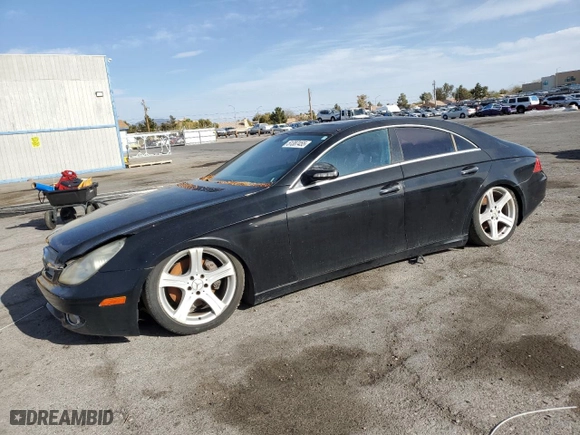 2006 Mercedes-Benz CLS-Class with VIN WDDDJ75X86A022480, listed as a Copart auction lot 51387455 with NaN miles and Clean Title. Bid and sale history available at carsss.com. Image 1.