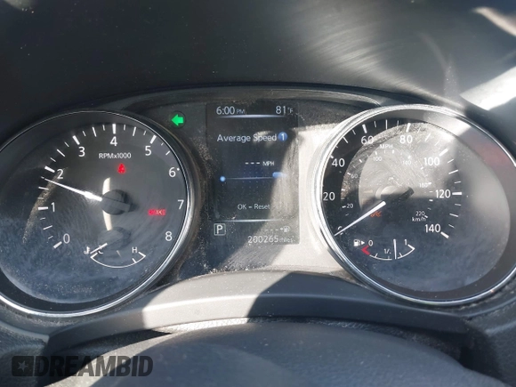 2017 Nissan Rogue SL with VIN 5N1AT2MT2HC859544, listed as a IAAI auction lot 40773928 with 200,265 mi miles and . Bid and sale history available at DreamBid. Image 7.