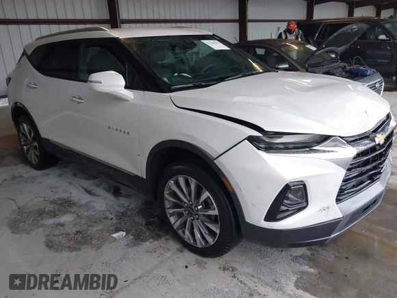2022 Chevrolet Blazer Premier z VIN 3GNKBLR46NS148039, wystawiony jako IAAI lot #42264392 z przebiegiem 68 246 mil mil oraz . Historia ofert i sprzedaży dostępna na DreamBid. Obrazek 1.