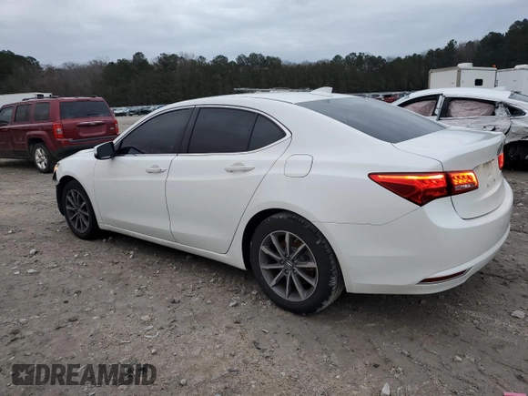 2018 Acura TLX w/Technology Pkg with VIN 19UUB1F58JA001141, listed as a Copart auction lot 42558325 with 130,099 mi miles and Salvage Title. Bid and sale history available at carsss.com. Image 2.