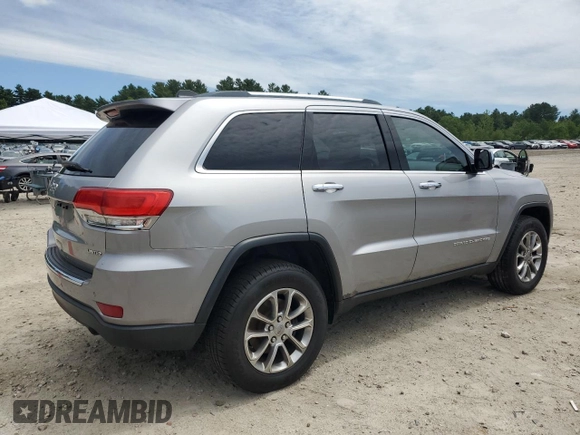 2014 Jeep Grand Cherokee Limited with VIN 1C4RJFBG1EC568989, listed as a Copart auction lot 62612105 with 164,534 mi miles and Clean title. Bid and sale history available at DreamBid. Image 3.
