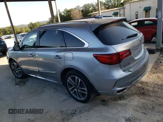 2017 Acura MDX Sport Hybrid w/Advance Pkg with VIN 5FRYD7H79HB000267, listed as a Copart auction lot 76016714 with 101,616 mi miles and Salvage Title. Bid and sale history available at carsss.com. Image 2.