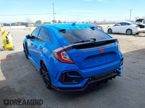 2021 Honda Civic Type R Touring z VIN SHHFK8G79MU202699, wystawiony jako IAAI lot #41692118 z przebiegiem 29 974 mil mil oraz . Historia ofert i sprzedaży dostępna na DreamBid. Obrazek 3.