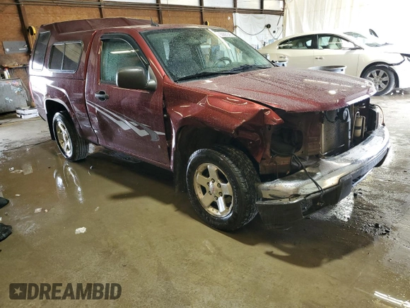 2009 GMC Canyon Work Truck with VIN 1GTCS149098128985, listed as a Copart auction lot 60897045 with 123,843 mi miles and Salvage title. Bid and sale history available at DreamBid. Image 4.