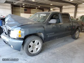 2008 Chevrolet Silverado 1500 LTZ with VIN 3GCEK13358G254970, listed as a Copart auction lot 53544695 with 203,895 mi miles and Salvage Title. Bid and sale history available at carsss.com. Image 1.