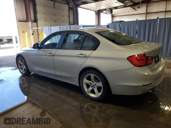 2015 BMW 3 Series 328i xDrive with VIN WBA3B5C5XFF962062, listed as a Copart auction lot 53622495 with 61,575 mi miles and Salvage Title. Bid and sale history available at carsss.com. Image 2.