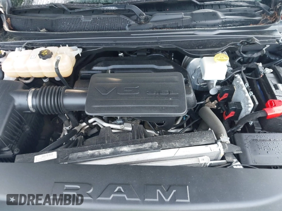 2022 Ram 1500 Big Horn with VIN 1C6RREBG0NN218347, listed as a IAAI auction lot 42498136 with 52,997 mi miles and . Bid and sale history available at DreamBid. Image 10.