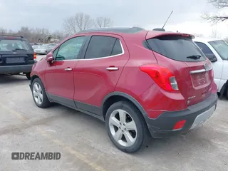 2015 Buick Encore with VIN KL4CJASB4FB106960, listed as a IAAI auction lot 41798028 with 117,222 mi miles. Bid and sale history available at carsss.com. Image 3.