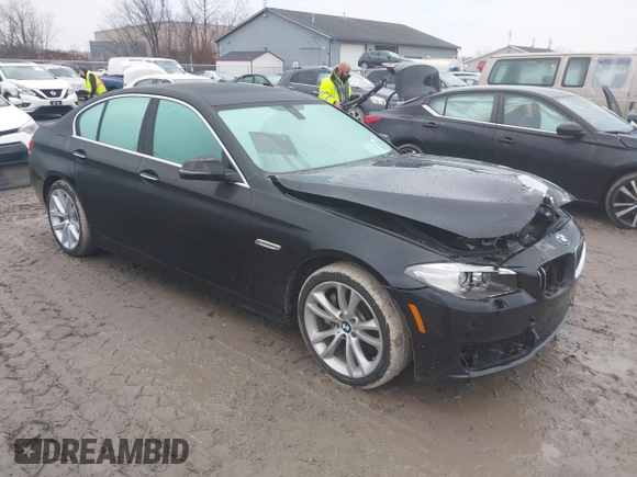 2014 BMW 5 Series 535i xDrive with VIN WBA5B3C56ED537753, listed as a IAAI auction lot 41054663 with 138,684 mi miles and . Bid and sale history available at carsss.com. Image 1.