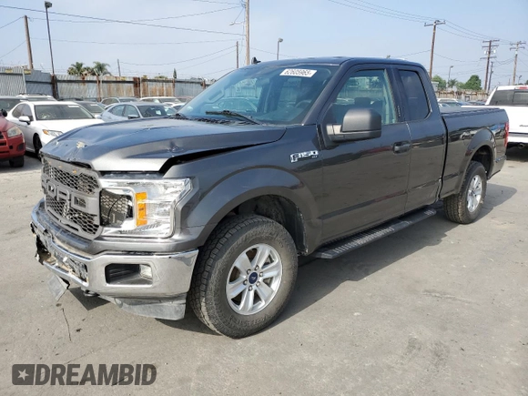 2020 Ford F-150 XL z VIN 1FTEX1EB5LKD68233, wystawiony jako Copart lot #62605965 z przebiegiem 53 184 mil mil oraz Szkoda całkowita • Salvage title. Historia ofert i sprzedaży dostępna na DreamBid. Obrazek 1.