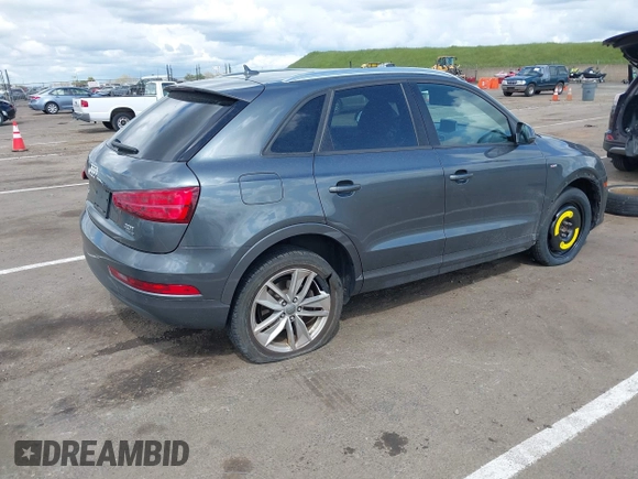 2018 Audi Q3 Premium with VIN WA1ECCFS4JR029578, listed as a IAAI auction lot 41920030 with 81,508 mi miles and . Bid and sale history available at DreamBid. Image 4.