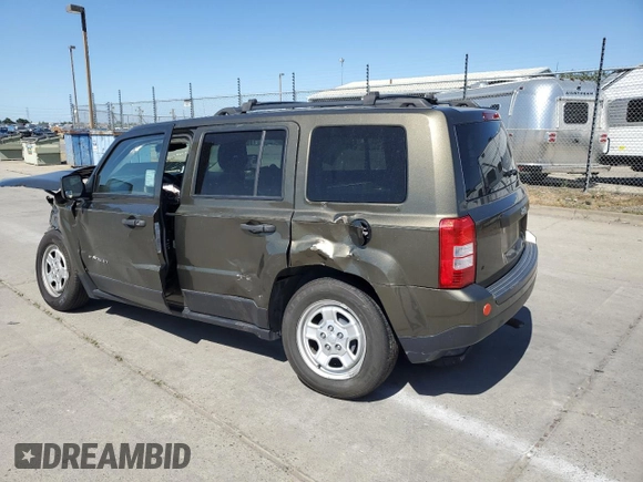 2016 Jeep Patriot Sport с VIN 1C4NJPBA3GD569204, выставлен на аукционе Copart как лот 57183025 с пробегом Не указан миль и Списание • Salvage title. История ставок и продаж доступна на DreamBid. Изображение 2.