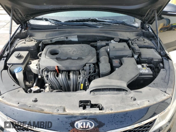 2018 Kia Optima LX with VIN 5XXGT4L3XJG232432, listed as a Copart auction lot 50956995 with 109,569 mi miles and Salvage title. Bid and sale history available at DreamBid. Image 11.