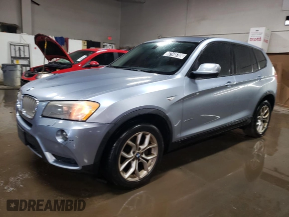 2011 BMW X3 35i with VIN 5UXWX7C56BL732901, listed as a Copart auction lot 47145705 with 160,516 mi miles and Clean Title. Bid and sale history available at DreamBid. Image 1.